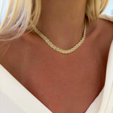 Naszyjnik Felicia diamentowany próba złota 585