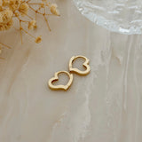 Kolczyki Heart Glow serca próba 585